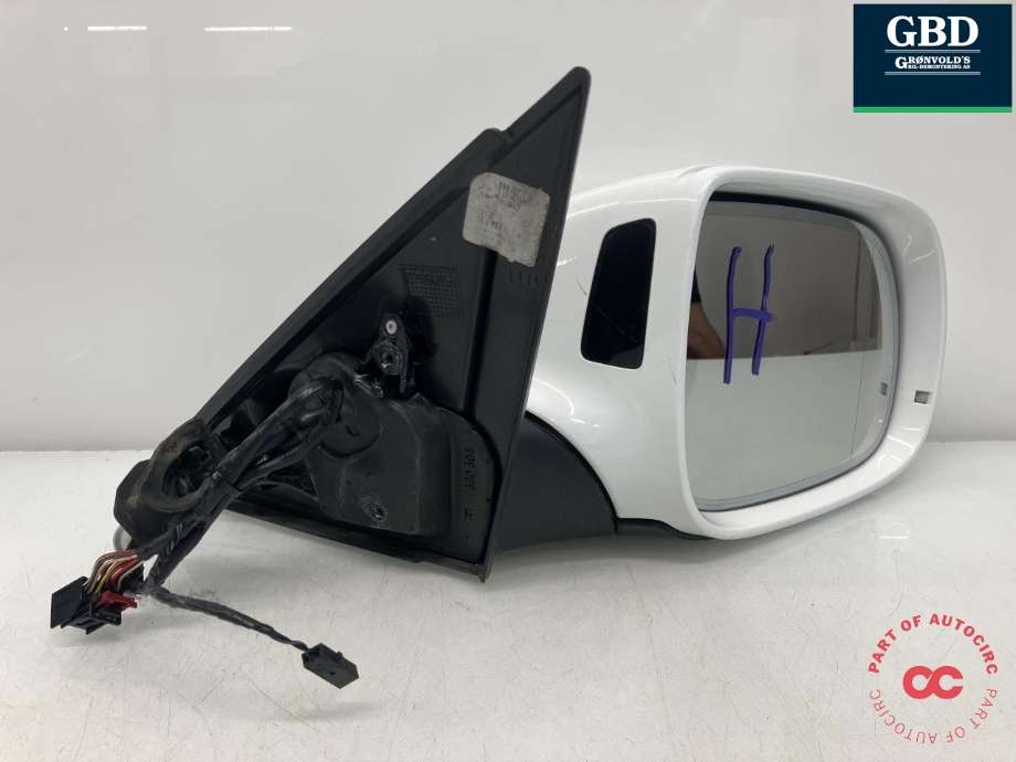 Speil høyre til Audi Q5 2008-2012 (Type I, Fase 1) (8R1 857 410 K|8R1 857 410 K 01C|)