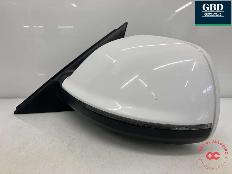 Speil venstre til Audi Q5 2008-2012 (Type I, Fase 1)  (8R1 857 409 K|8R1 857 409 K  01C|)