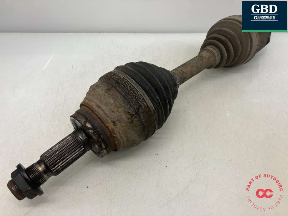 Drivaksel venstre foran, diesel/automat til Toyota Land Cruiser 120 2002-2009 (4343060062|4343060060|)