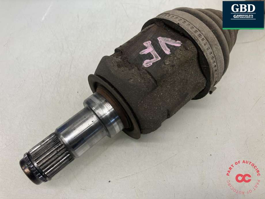 Drivaksel venstre foran, diesel/automat til Toyota Land Cruiser 120 2002-2009 (4343060062|4343060060|)