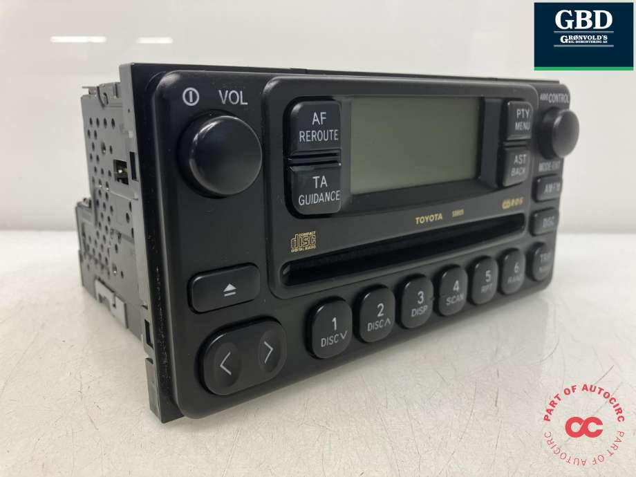 Bilstereo til Toyota Land Cruiser 120 2002-2009 (NO PART ID|)