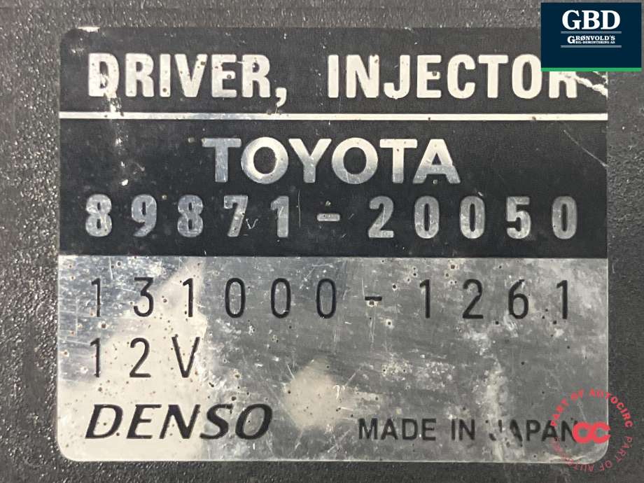 Styreenhet drivstoffpumpe til Toyota Land Cruiser 120 2002-2009  (8987120050|)