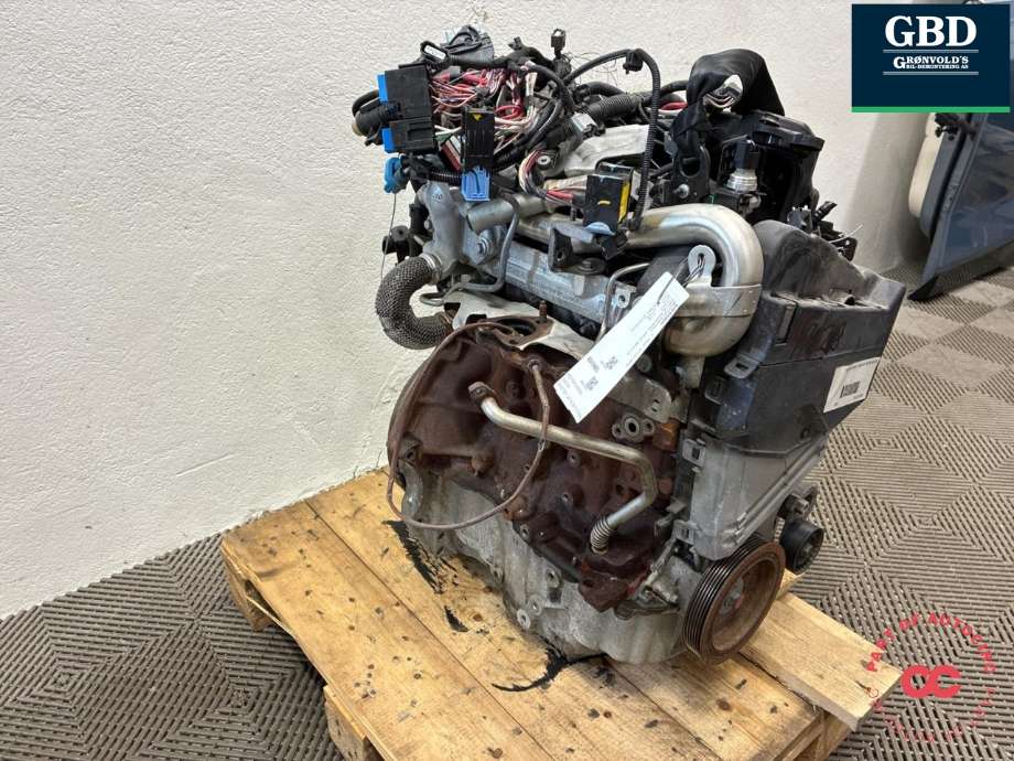 Motor diesel til Dacia Duster 2010-2017 (Type I)  (K9KG6|K9K-658|100010968R)