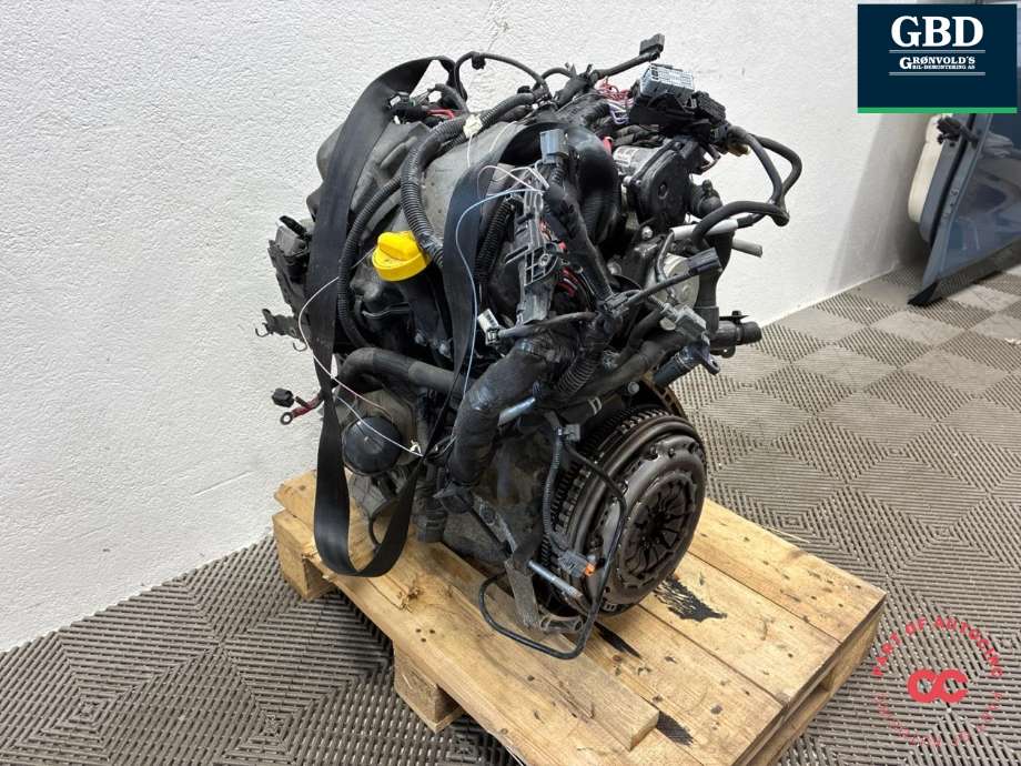 Motor diesel til Dacia Duster 2010-2017 (Type I)  (K9KG6|K9K-658|100010968R)