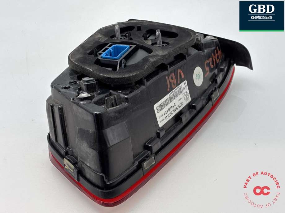 Baklykt venstre indre til VW Passat 2015-2019 (Fase 1) (B8) (B8) (3G9 945 307 D|)