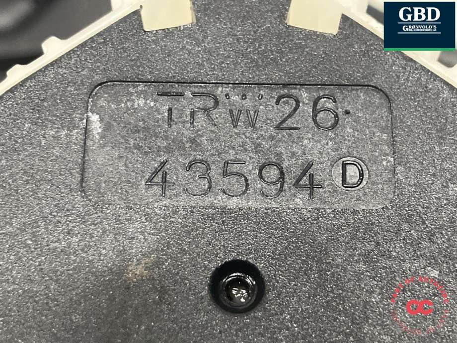Sikkerhetsbelte bak høyre til VW Touran 2010-2015 (Type I, Fase 3) (1T0 857 806 D RAA|)