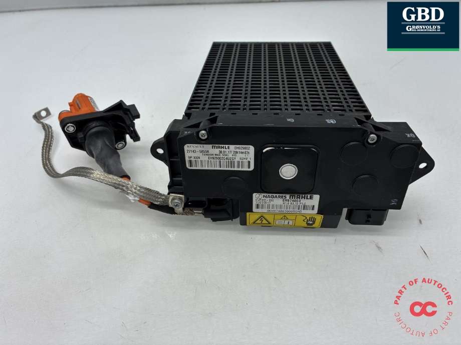 Varmeapparat PTC-heater til Renault Zoe 2013-2019 (Fase 1)  (271437720R|)
