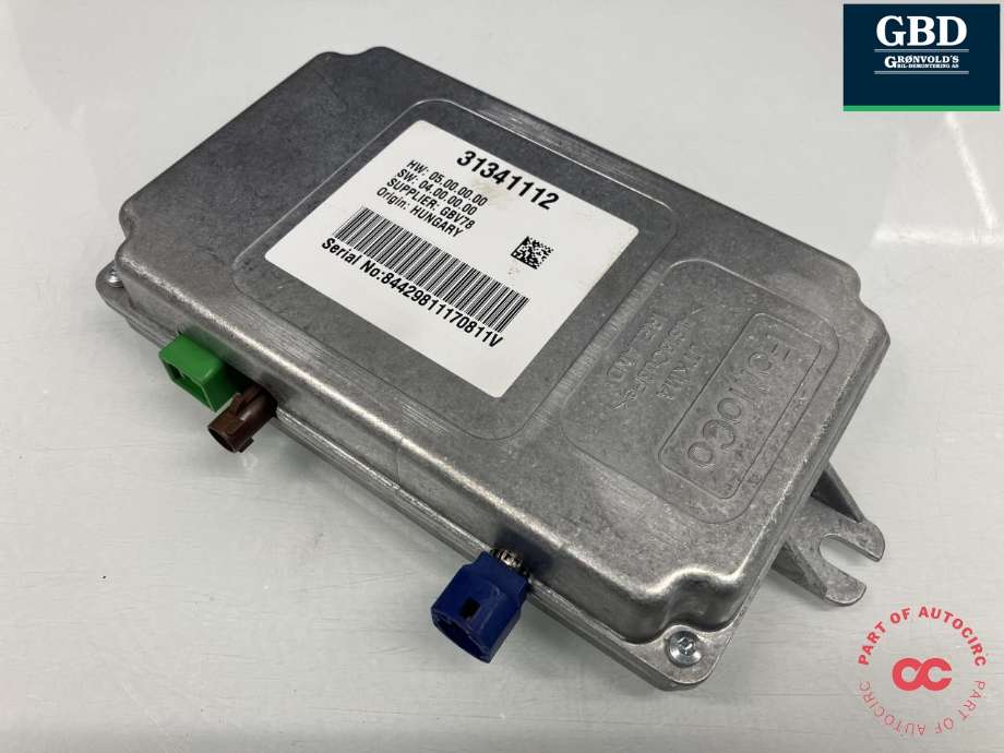 Styreenhet antenne til Volvo XC60, 2008-2013 (Type I, Fase 1)