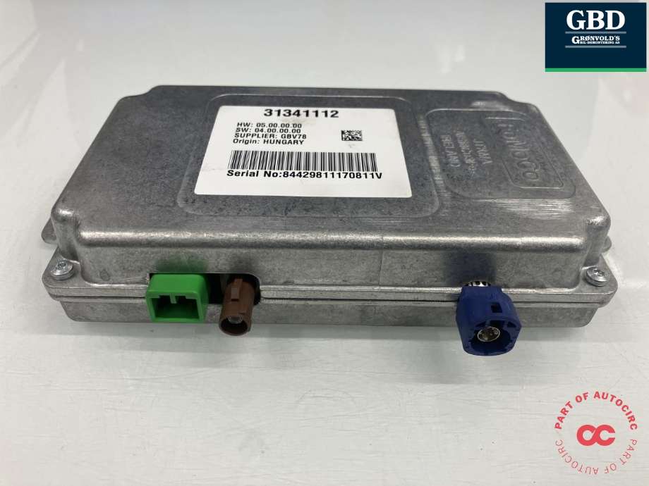 Styreenhet antenne til Volvo XC60 2008-2013 (Type I, Fase 1) (|31341112)
