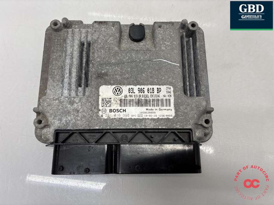 Styreenhet motor til Škoda Yeti, 2009-2013 (Fase 1)  (03L 906 018 BP)