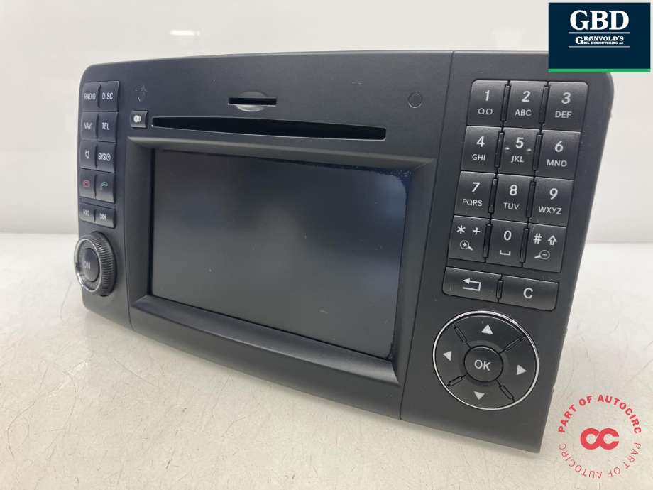 Bilstereo navigasjon til Mercedes GL 2006-2012 (X164) (X164) (A 164 870 89 94|A 164 870 50 94|)