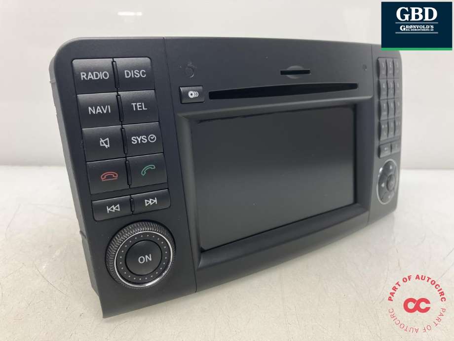 Bilstereo navigasjon til Mercedes GL 2006-2012 (X164) (X164) (A 164 870 89 94|A 164 870 50 94|)