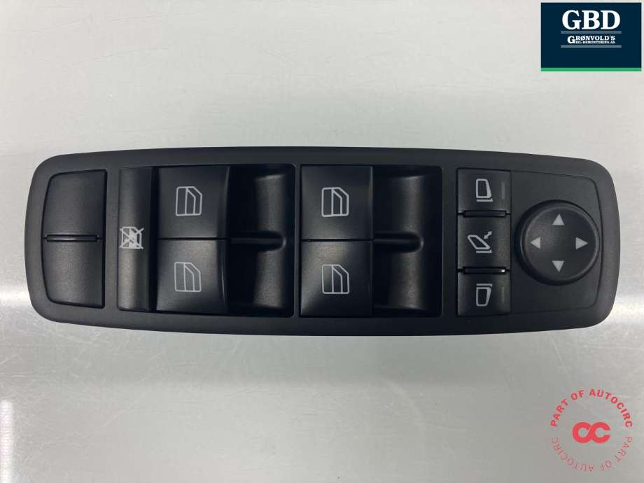 Bryter ruteheis førerdørspanel til Mercedes GL 2006-2012 (X164) (X164) (A 251 830 02 90  9051|)