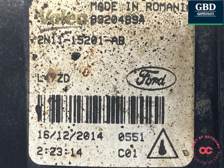Tåkelykt høyre foran til Ford Transit 2014-->> (VALEO|1209177|2N11-15201-AB|89204894)