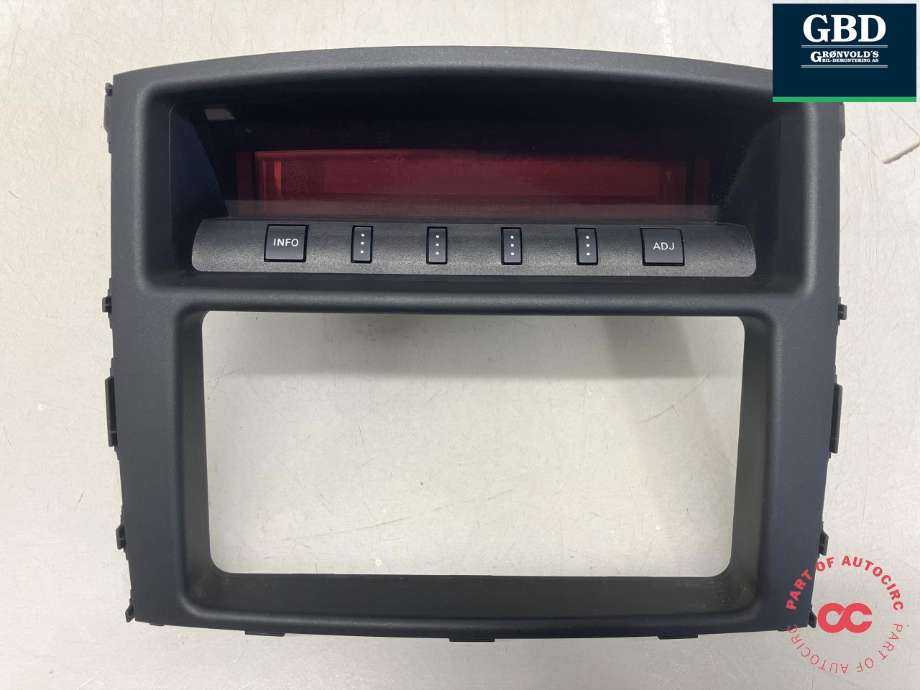 Instrument kjørecomputer til Mitsubishi Pajero 2007-2016 (Type IV, Fase 1) (8750A042|)