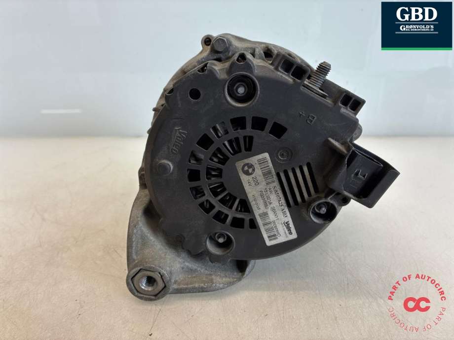 Dynamo diesel til BMW 5-Serie 2010-2017 (F10/F11) (F10/F11) (VALEO|12 31 8 507 625|FG23S032|2608668D)