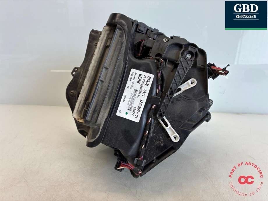 Varmeapparat motor til BMW 5-Serie 2010-2017 (F10/F11) (F10/F11) (BEHR|64 11 9 242 607|64 11 9 243 950|EE127Z)
