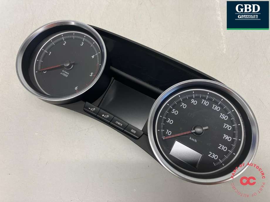 Instrumentpanel til Peugeot 508, 2011-2014 (Type I, Fase 1)  (98 248 421 80)