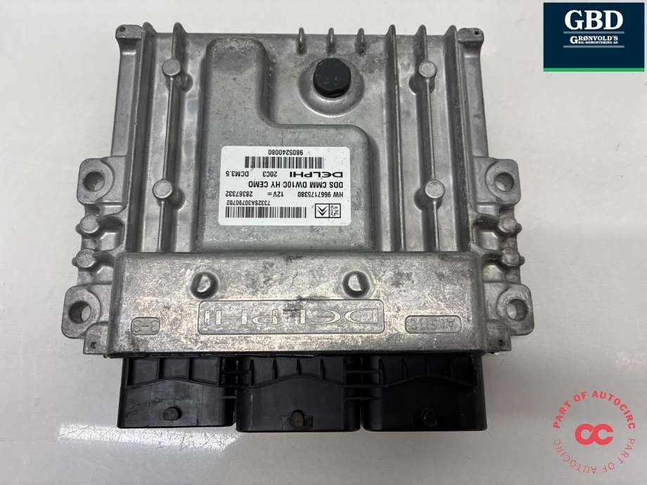 Styreenhet motor til Peugeot 508, 2014-2018 (Type I, Fase 2)  (16 080 669 80)
