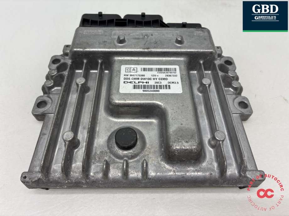 Styreenhet motor til Peugeot 508 2014-2018 (Type I, Fase 2)  (16 080 669 80|16 776 232 80|)