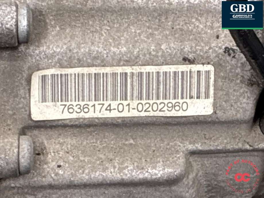 Girkasse automat til BMW 5-Serie 2010-2017 (F10/F11) (F10/F11) (24 00 7 636 211|GA8HP45X|)