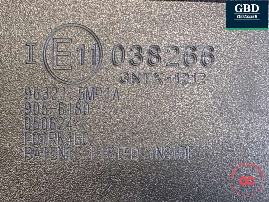 Speil innvendig til Nissan Ariya 2022-->> (963215MP1A|)