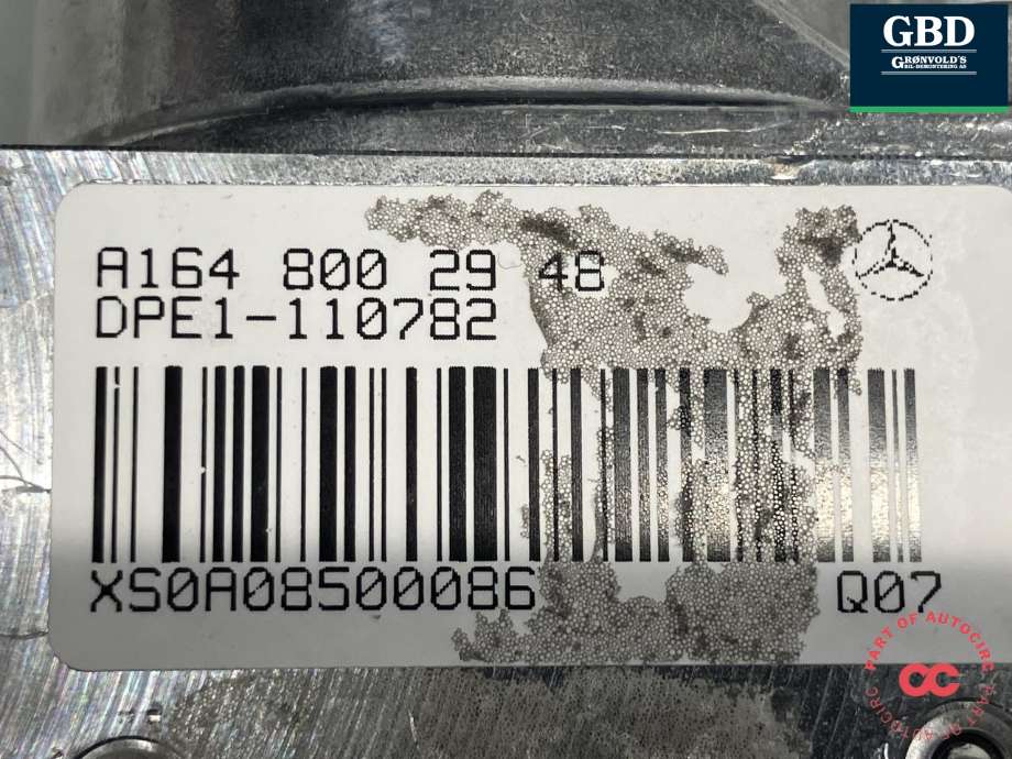 Baklukeåpner motor til Mercedes GL 2006-2012 (X164) (X164) (A 164 800 41 48 64|A 164 800 31 48|)
