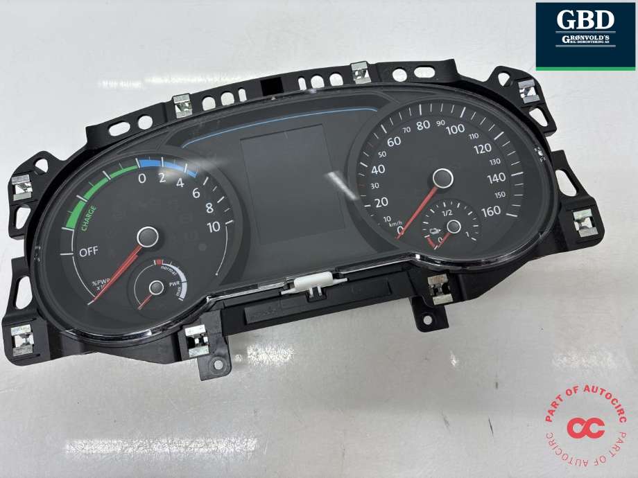 Instrumentpanel til VW e-Golf, 2014-2017 (Fase 1) (5GE 920 755 A)