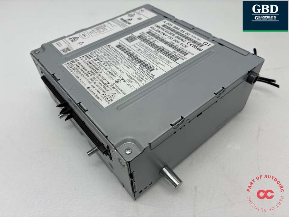 Bilstereo CD-veksler til Mercedes GLC 2015-2022 (X253) (X253) (A 205 900 10 33|A 205 900 95 30|)