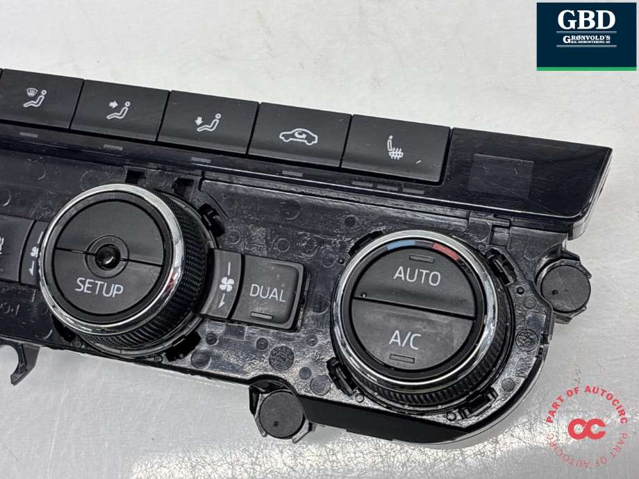 Varmeapparat betjening til Škoda Octavia 2013-2016 (Type III, Fase 1)  (5E0 907 044 B|5E0907044G|5E0 907 044 B  YMS)