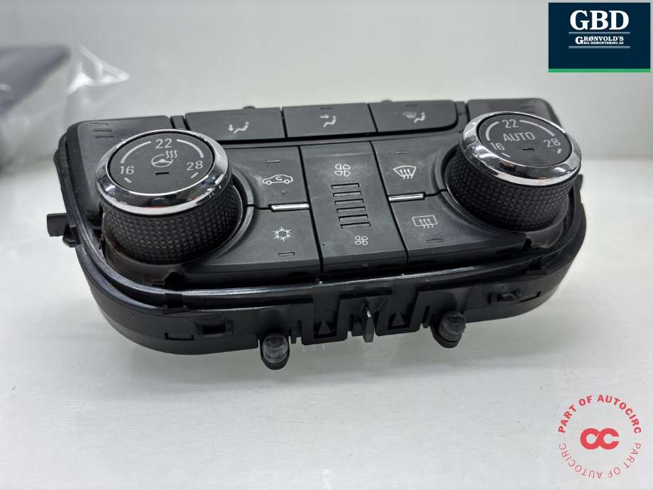Varmeapparat betjening til Opel Mokka 2012-2016 (Type I, Fase 1) (13429874|20765760|)