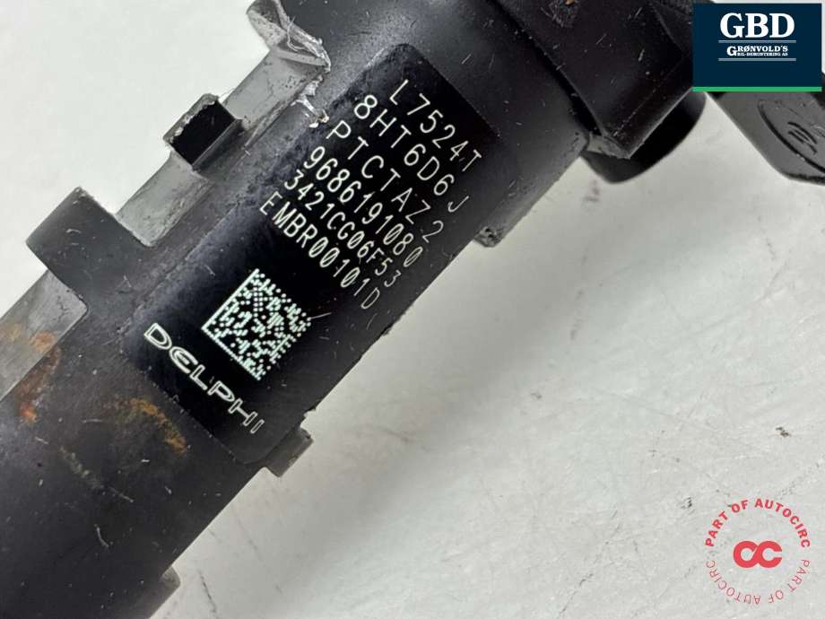 Dyse innsprøyting diesel til Peugeot 508 2014-2018 (Type I, Fase 2)  (1980 L3|)