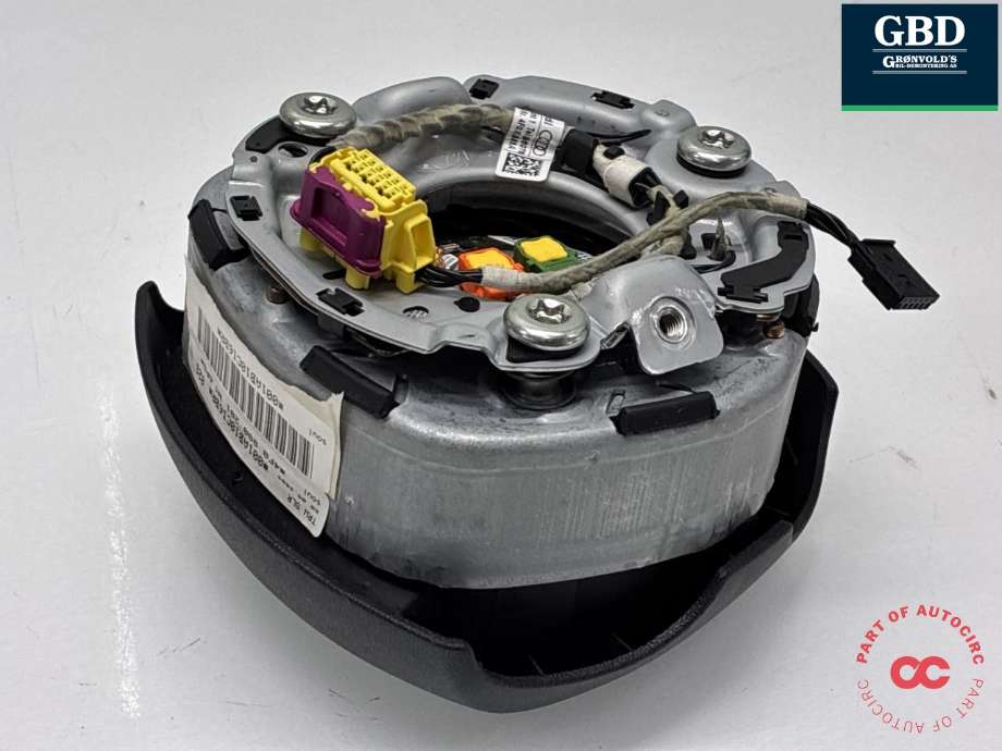 Airbag rattpute til Audi A6 2008-2011 (Type III, Fase 2) (C6) (C6) (4F0 880 201 BM|4F0 880 201 BM 6PS|)