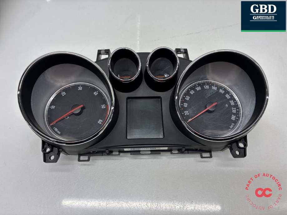 Instrumentpanel til Opel Mokka 2012-2016 (Type I, Fase 1) (95316673|95136698|)