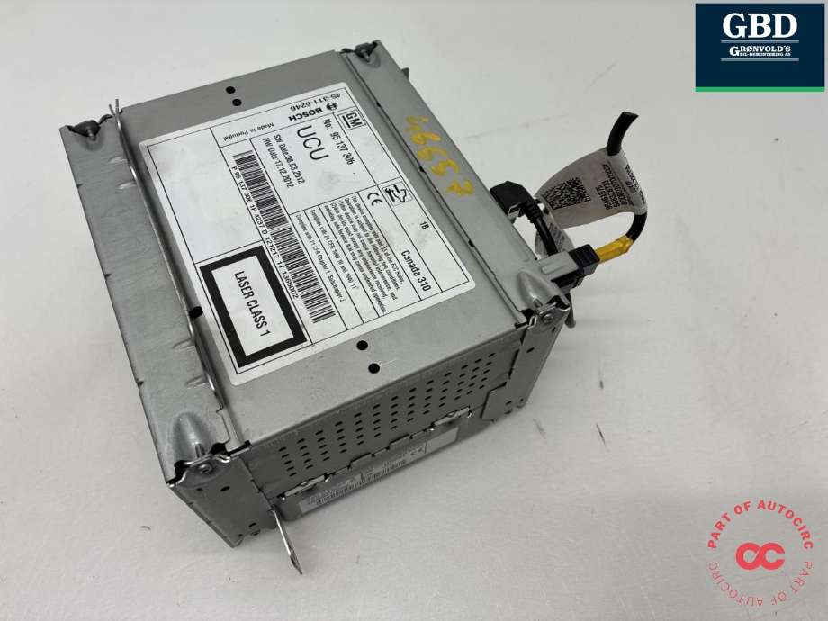 Bilstereo navigasjon til Opel Mokka 2012-2016 (Type I, Fase 1)  (95326942|45-311-6246|)