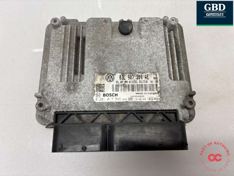 Styreenhet motor til VW Passat, 2011-2015 (B7) (B7) (03L 906 018 RF)