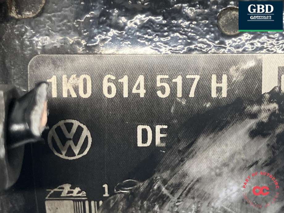 ABS sentral til VW Touran 2003-2006 (Type I, Fase 1)  (1K0 614 517 H|1K0 614 517 H  BEF|)