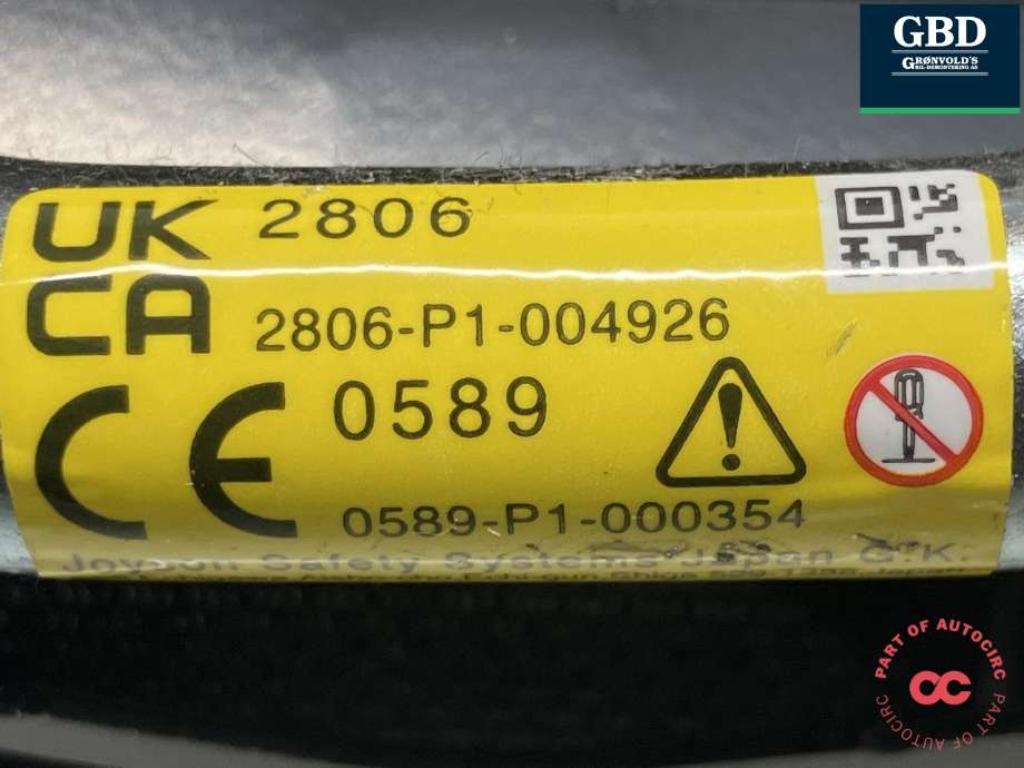 Sikkerhetsbelte bak høyre til Nissan Ariya 2022-->>  (88884-5MS3A|)