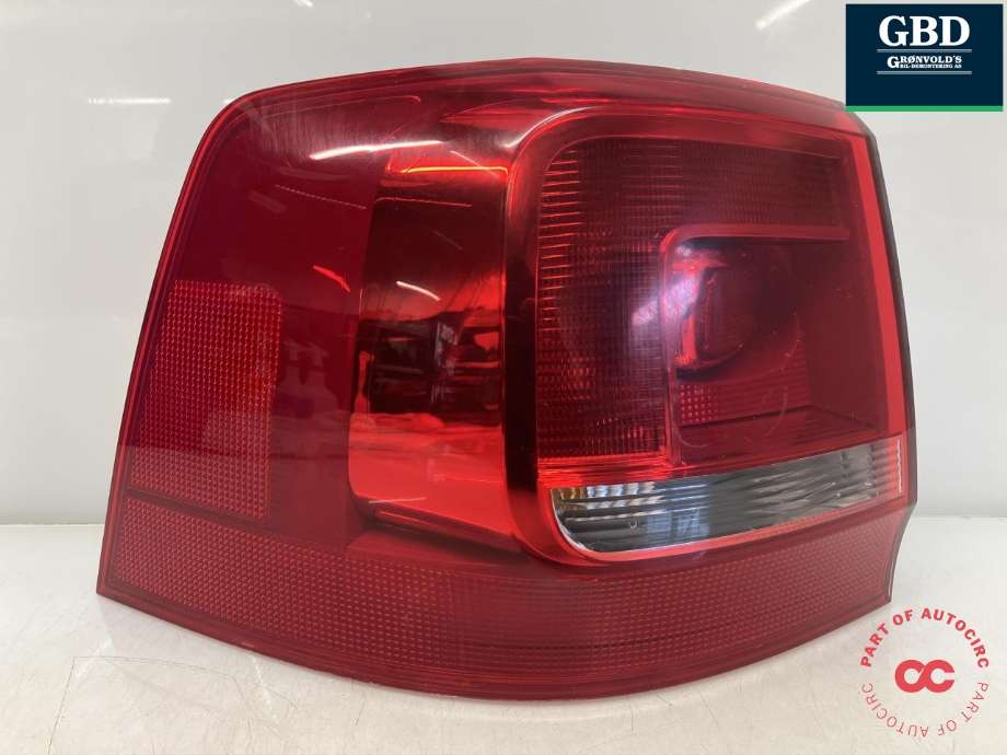 Baklykt venstre ytre til VW Sharan, 2010-->> (Type II) (7N0 945 095 G)
