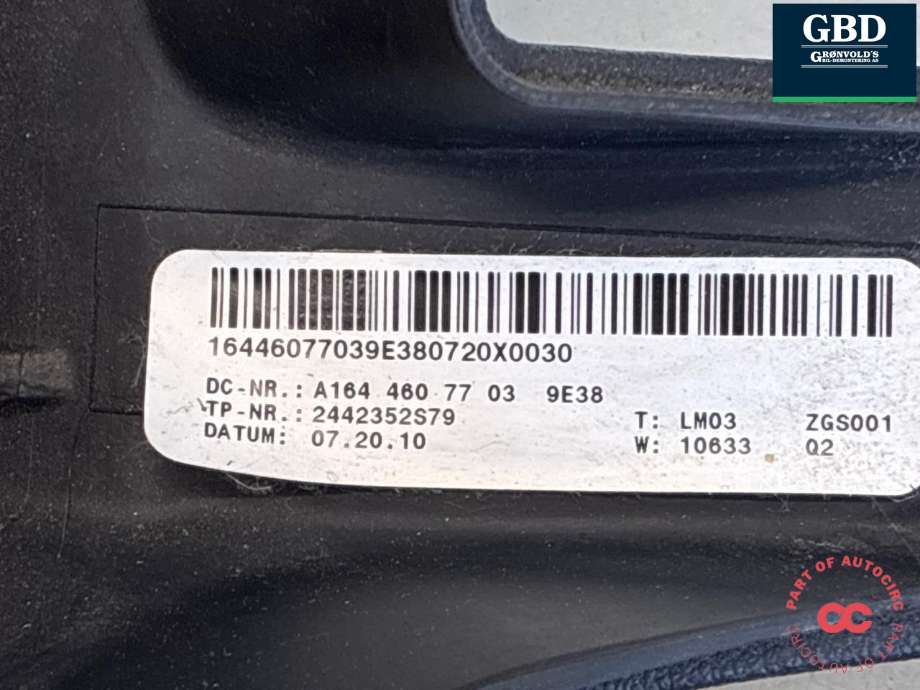 Ratt til Mercedes R-Klasse 2006-2013 (W251) (W251) (A 164 460 77 03 9E38|A 164 460 77 03|)