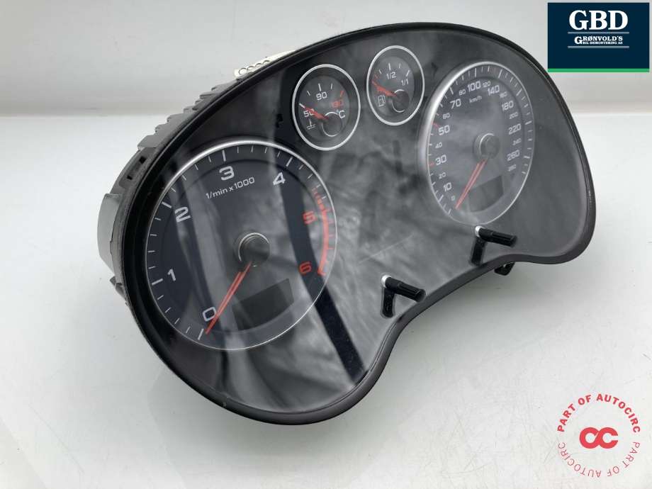Instrumentpanel til Audi A3 2009-2012 (Type II, Fase 2) (8P0 920 932 G|8P0 920 932 GX|)