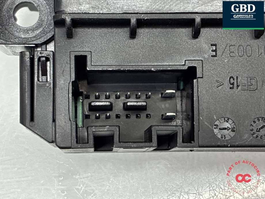 Ruteheis, kun motor, venstre foran til VW Polo 2014-2017 (Type V, Fase 2)  (6R0 959 801 DJ 000|0 130 822 531|6R0 959 801 DJ)