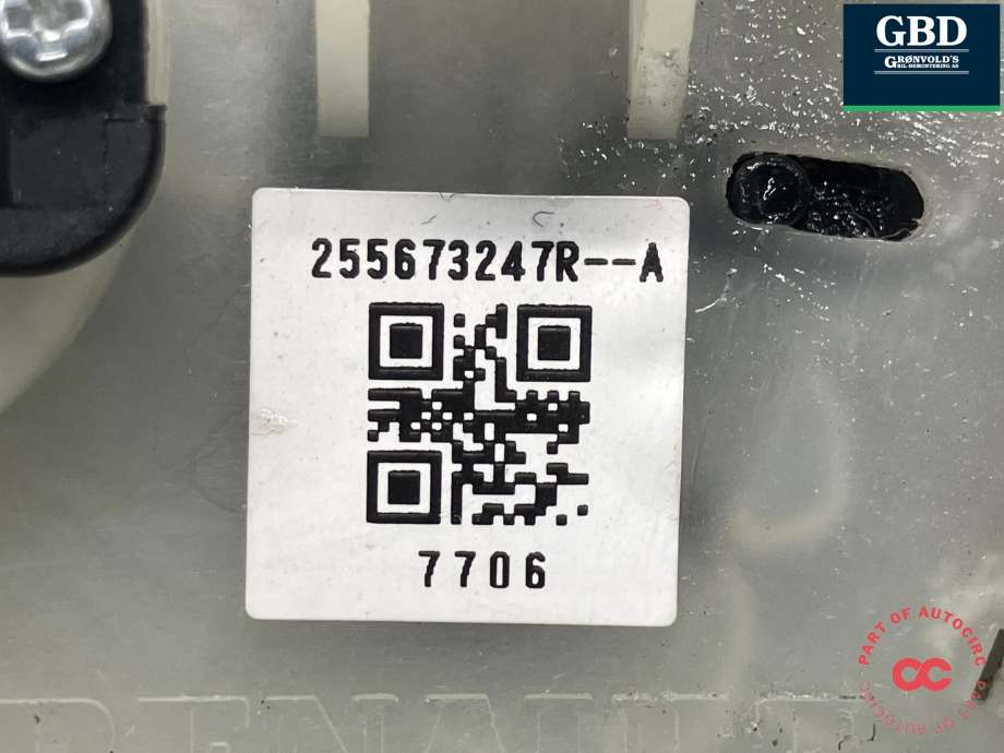 Bryter combi til Renault Zoe 2013-2019 (Fase 1) (255673247R|)