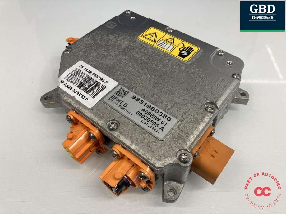 Inverter elbil til Citroën Berlingo, 2019-->> (Type III) (98 409 883 80)