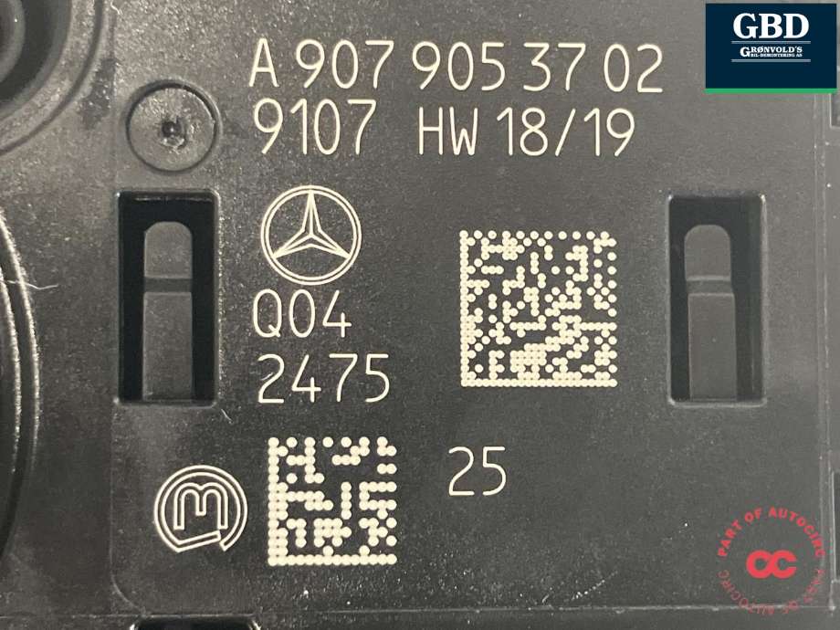 Bryter lys til Mercedes Citan 2021-->> (W420) (W420) (A 907 905 37 02|)