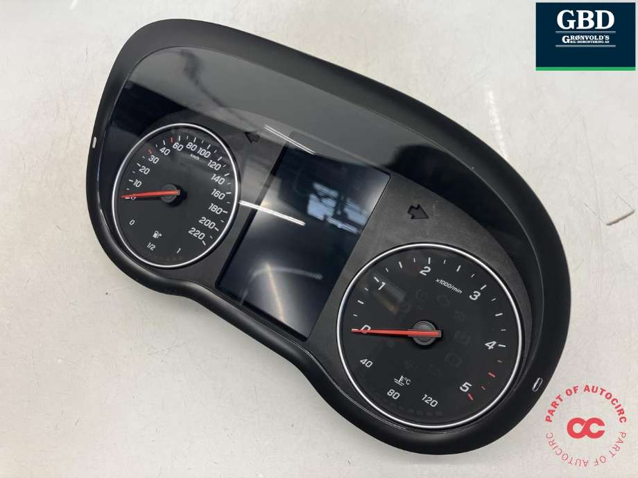 Instrumentpanel til Mercedes Citan, 2021-->> (W420) (W420) (A 420 900 34 10)