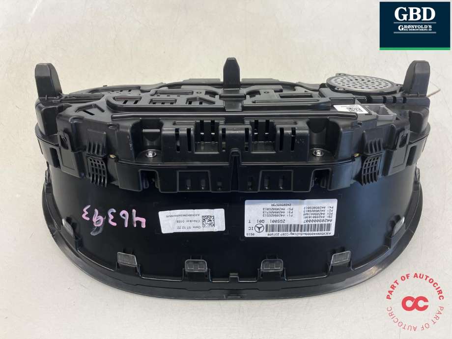 Instrumentpanel til Mercedes Citan 2021-->> (W420) (W420) (A 420 900 34 10|A 420 900 00 07|A3C0500440800)