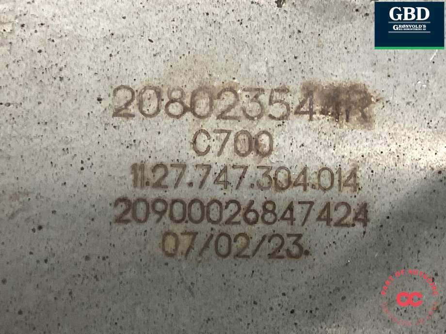 Katalysator til Mercedes Citan 2021-->> (W420) (W420) (A 420 490 93 00|208023544R|)