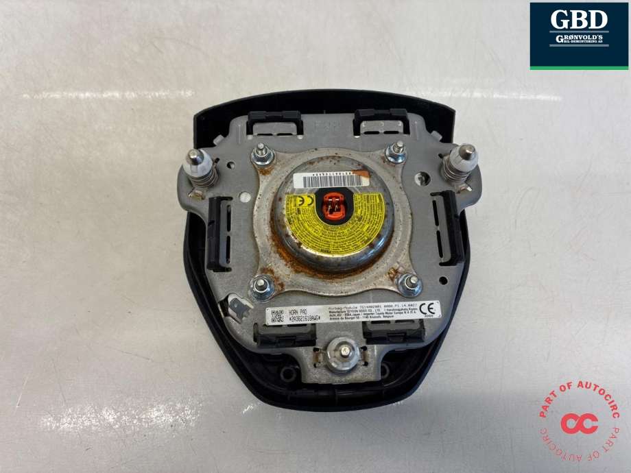 Airbag rattpute til Toyota RAV4 2016-2019 (Type IV, Fase 2) (4513042210C0|)