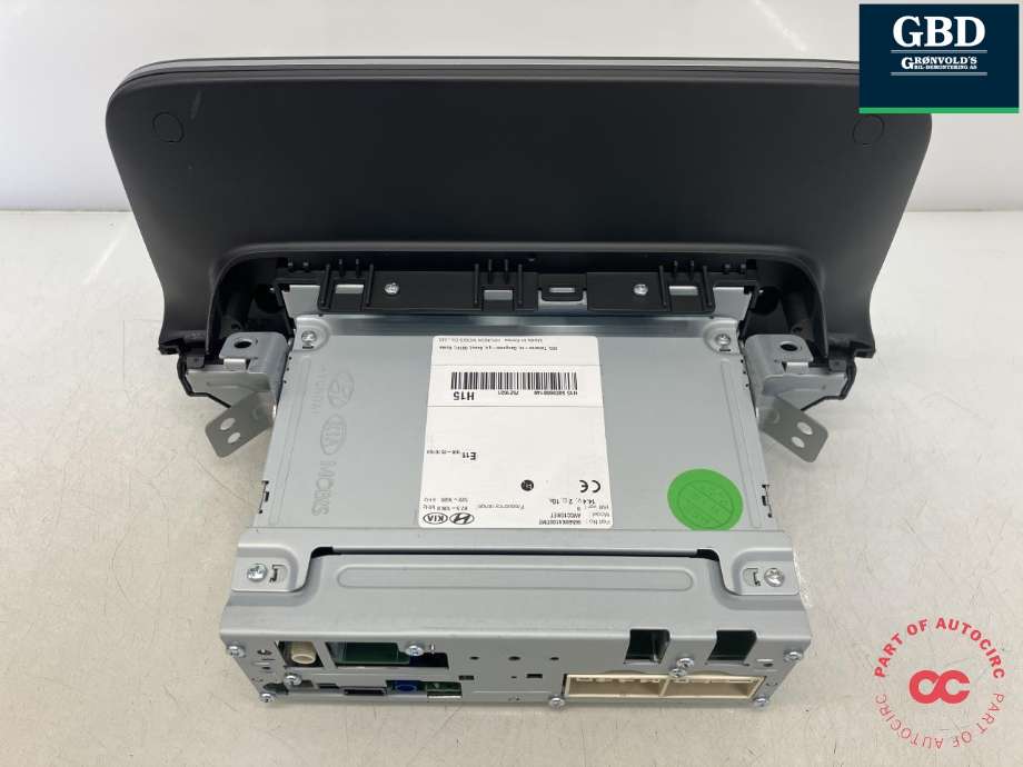 Bilstereo navigasjon til Hyundai Kona 2017-2021 (Type I, Fase 1)  (96560K 4100TMT|)
